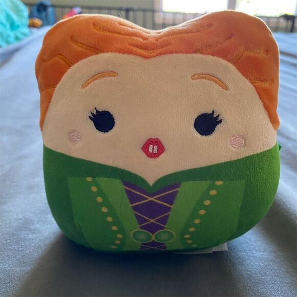 Squishmallows Green and Orange Stuffed Animal - Picture 1 of 4